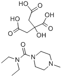 DIETHYLCARBAMAZINE CITRATE